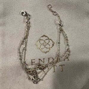 Kendra Scott Silver Multi-Strand Bracelet